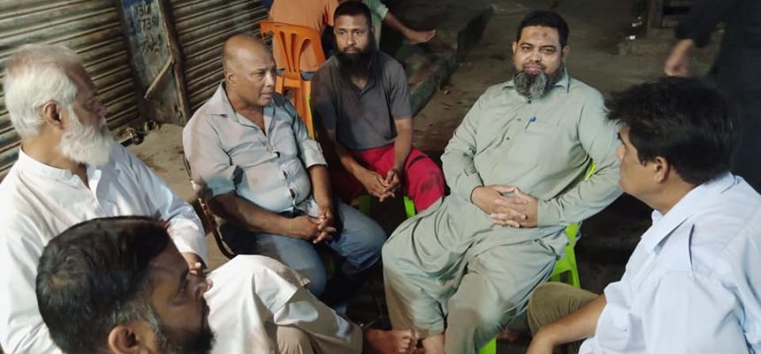 Meeting with Residents of Qaidabad – Karachi